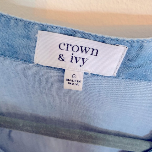 Denim Dress sz 6 - Picture 5 of 7